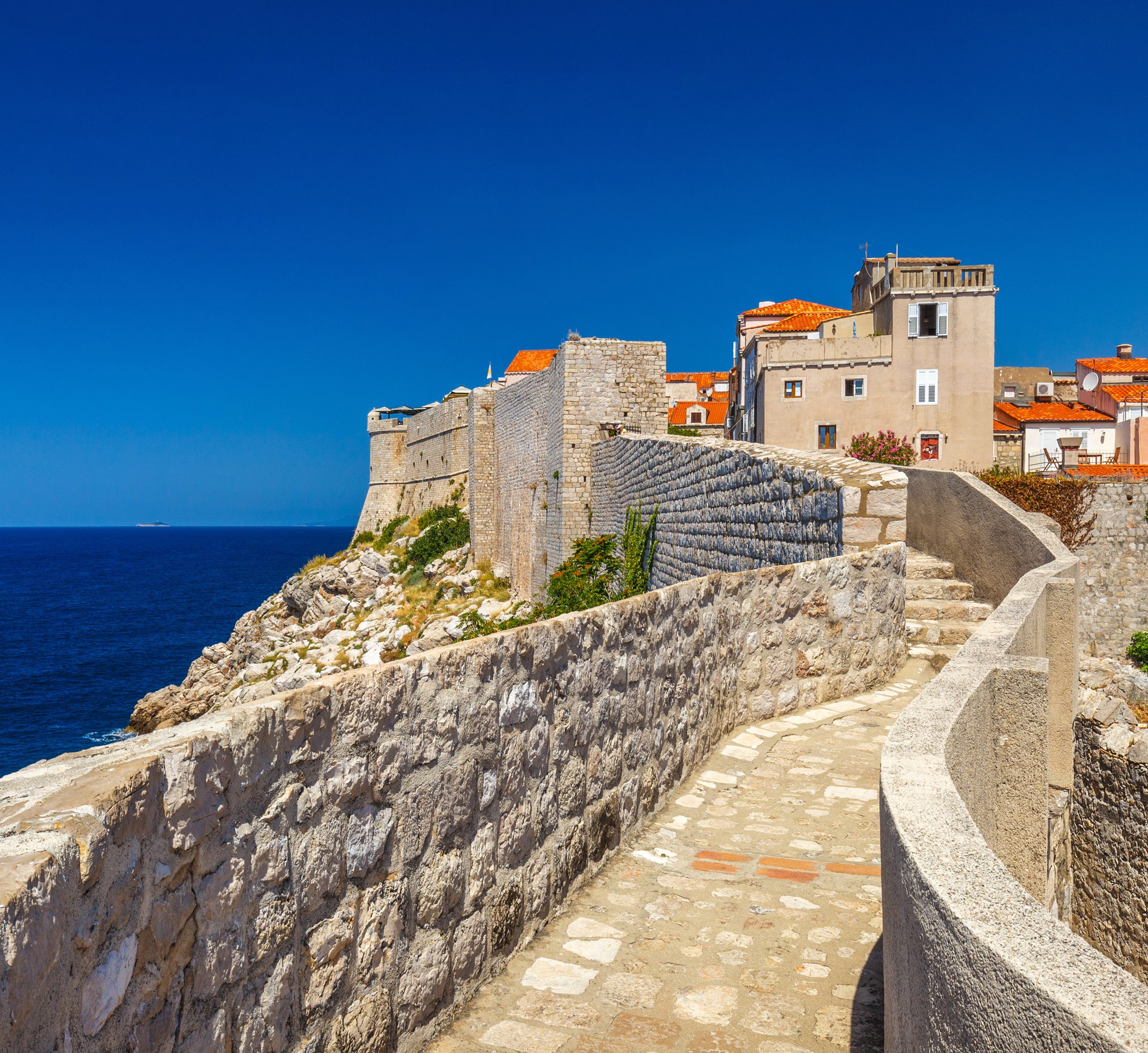 city walls