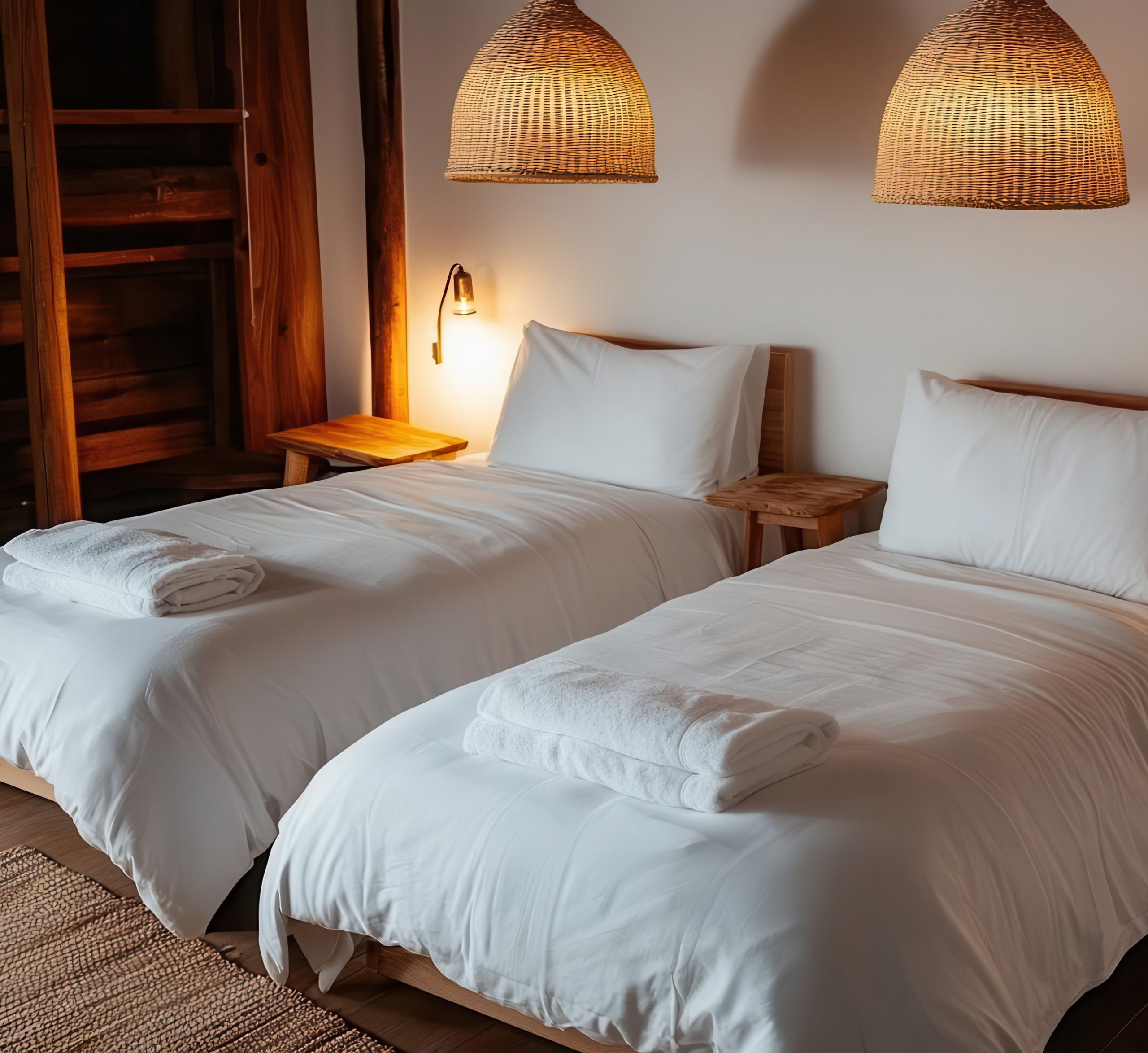 private hostel room